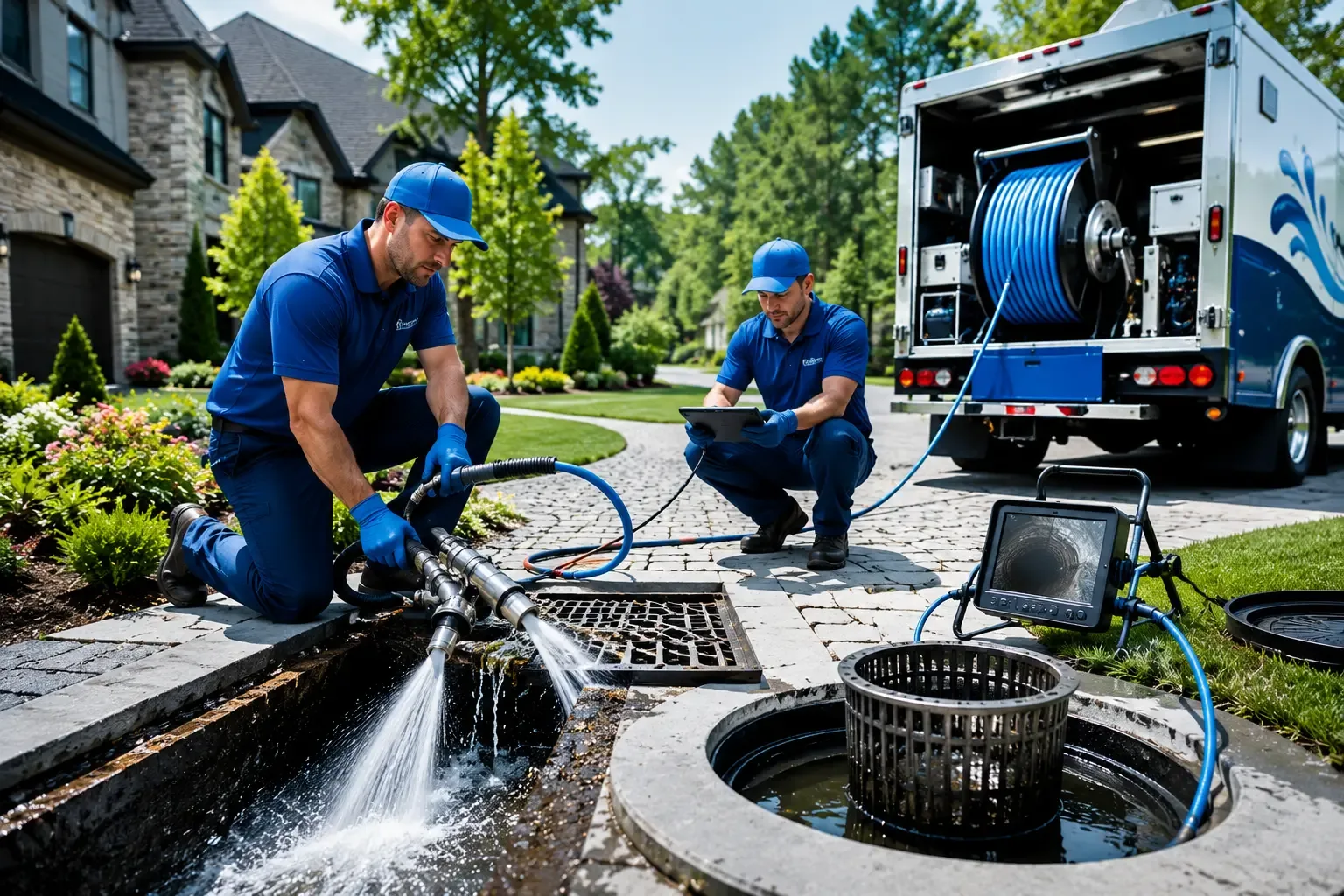 Local outdoor drain cleaning professionals in Huddleston, VA